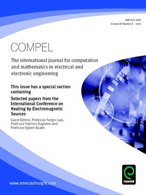 cover image of COMPEL: The International Journal for Computation and Mathematics in Electrical and Electronic Engineering, Volume 27, Issue 2
